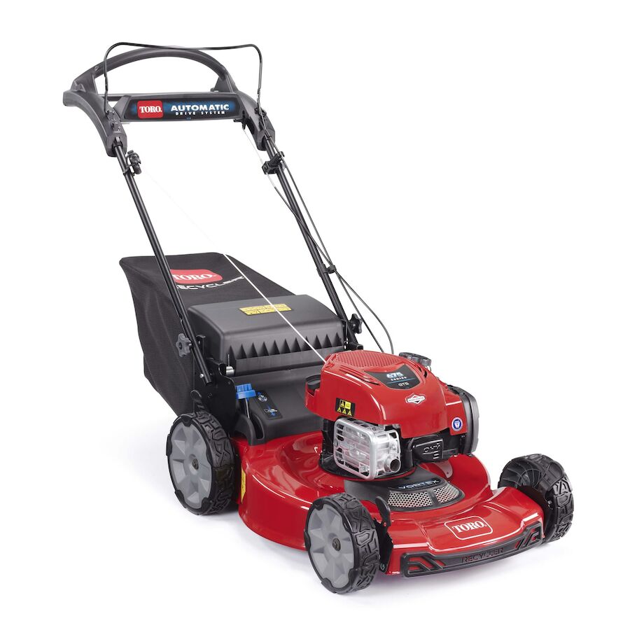 Rød Toro Power Max snøfreser